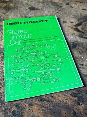 1966 HIGH FIDELITY Stereo in Your Car Magazine